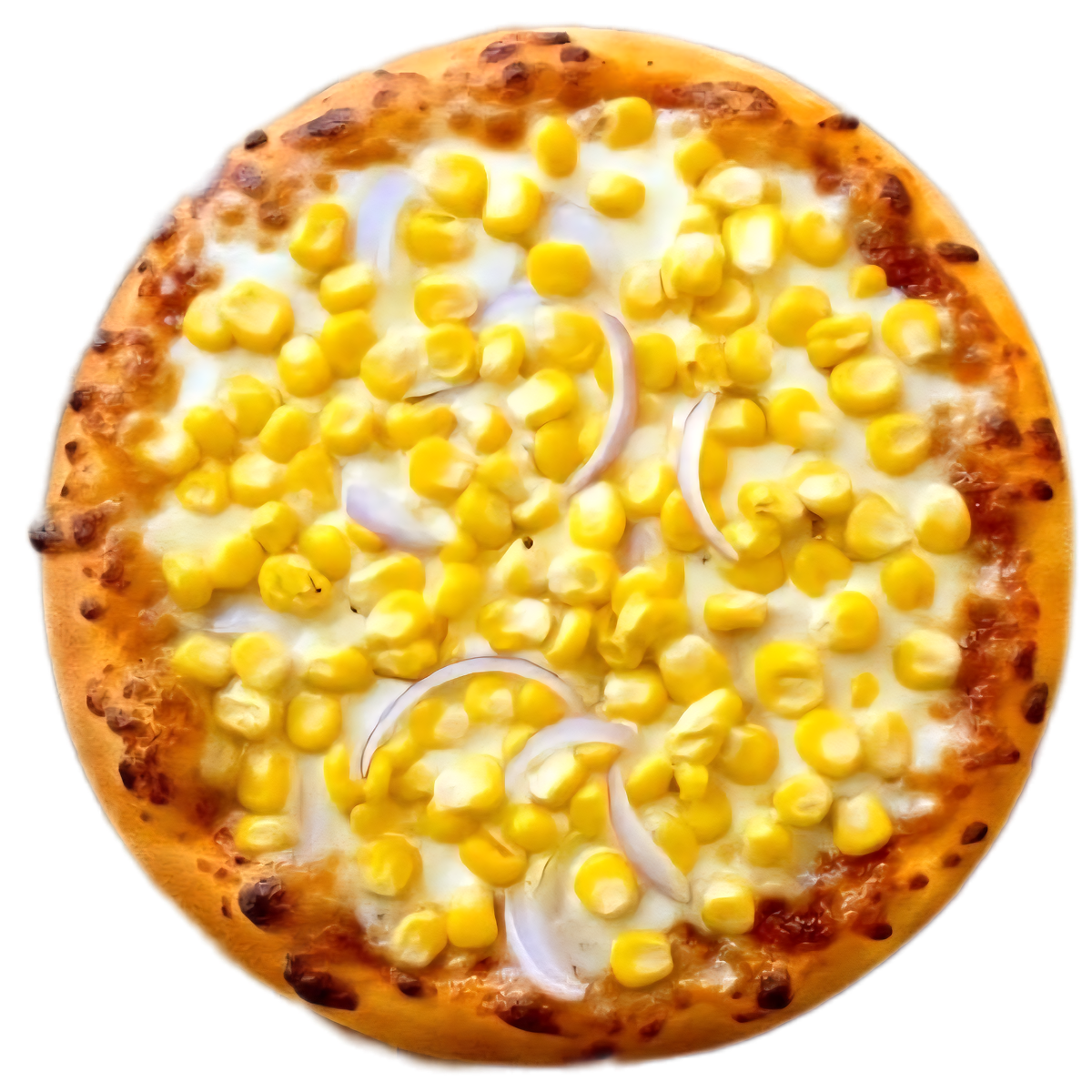 Cheese Corn & Onion - Pizza With Yaar