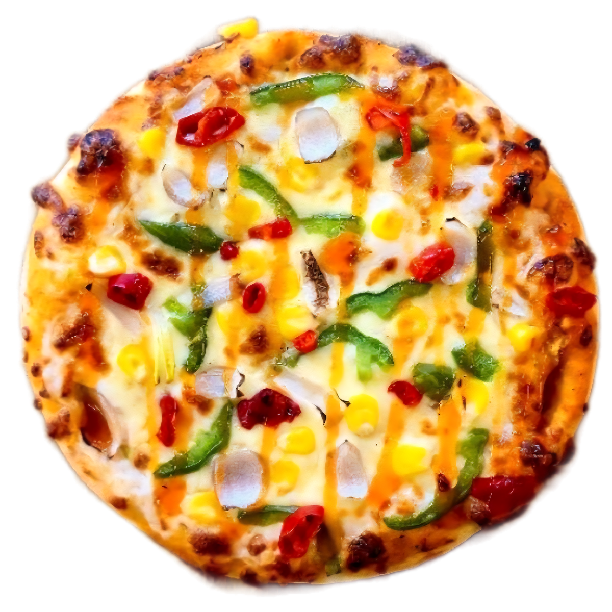 Sweet Chilli Veggie - Pizza With Yaar